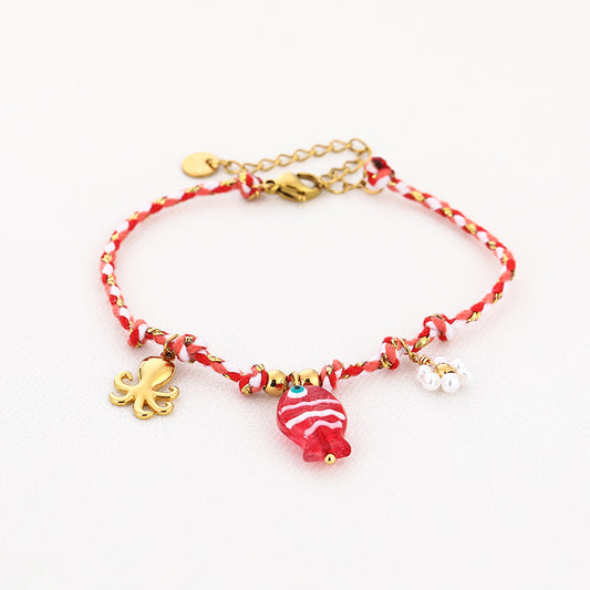 Bedel armband vis