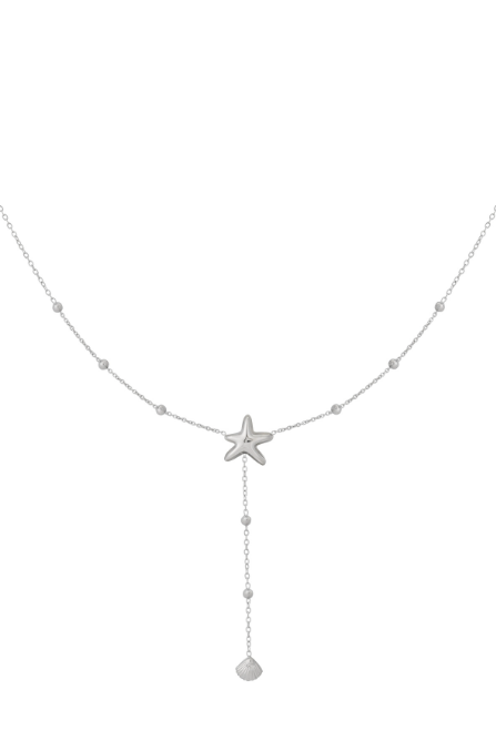 Ketting met ster en schelp