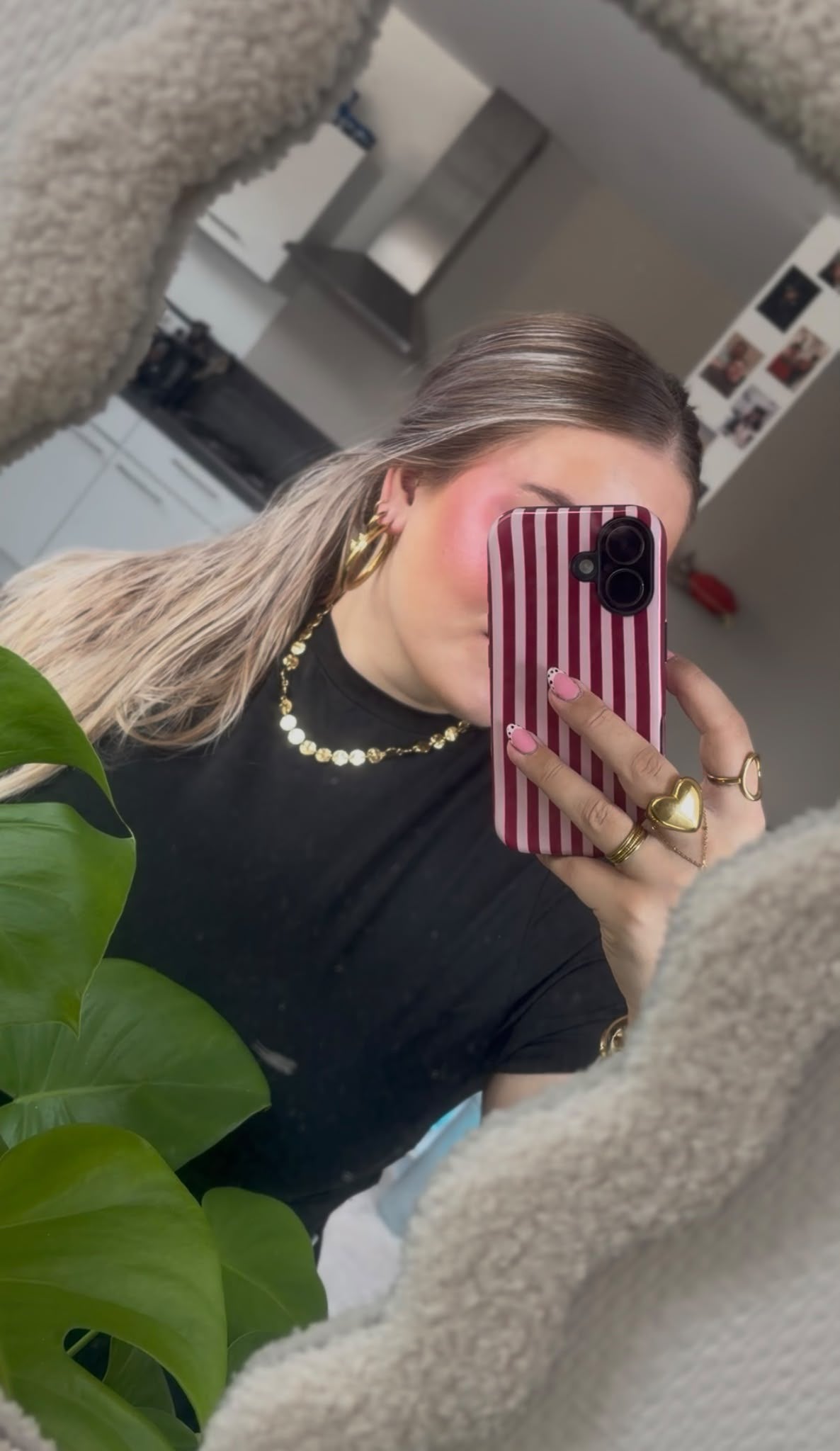 Flat coin ketting