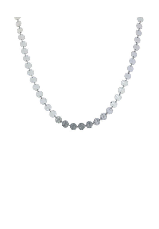 Flat coin ketting