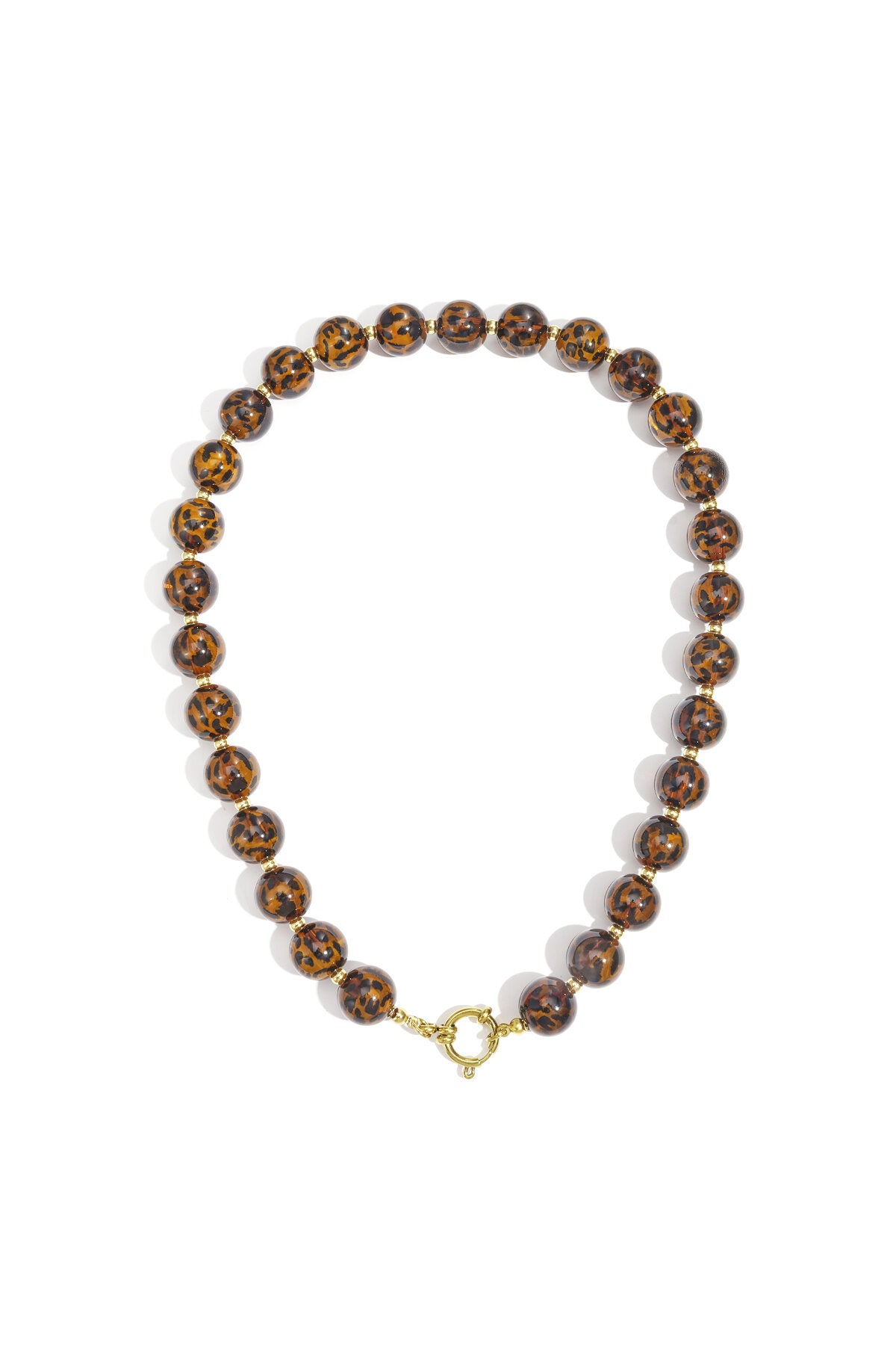 Leopard kralenketting