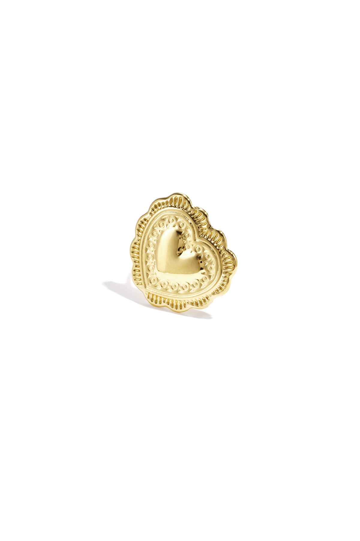 Chunky hart ring