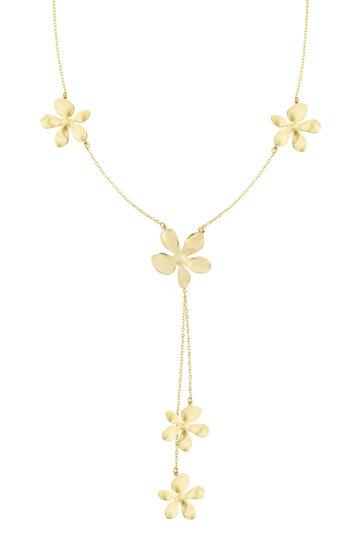 Y ketting bloemen