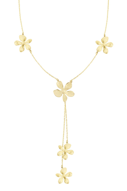 Y ketting bloemen