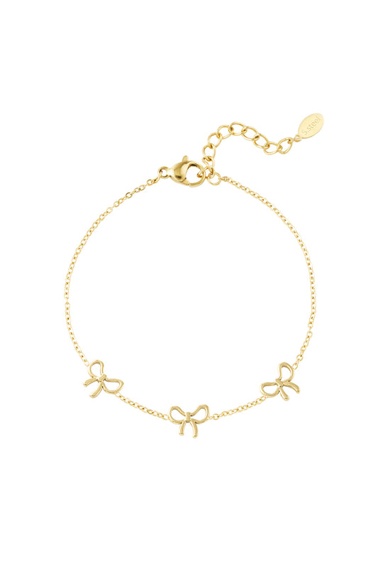 Armband 3 strikjes