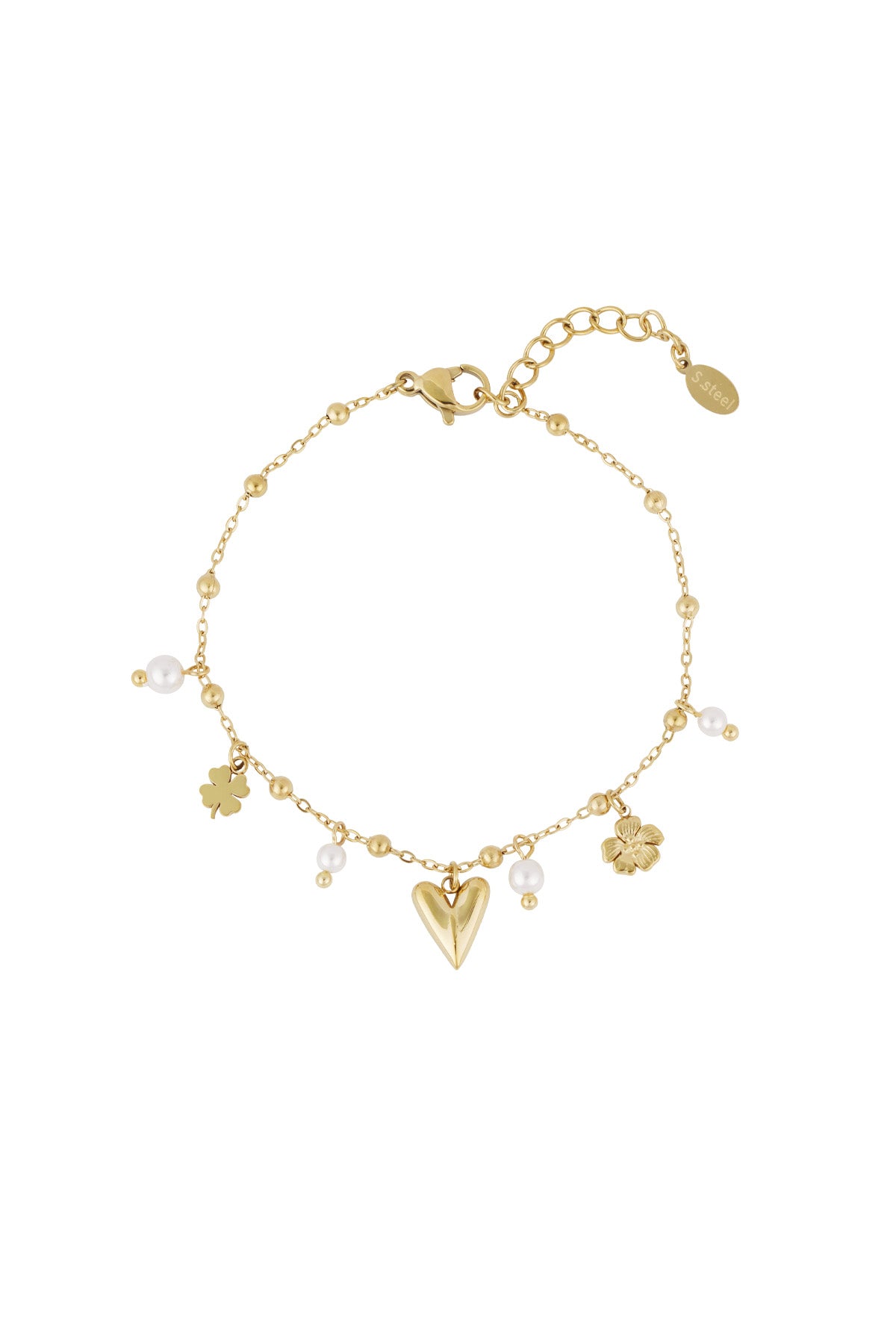 Pearl hart armband