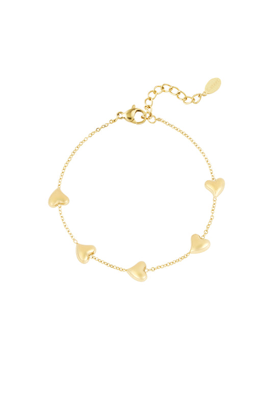 Sweet hearts armband