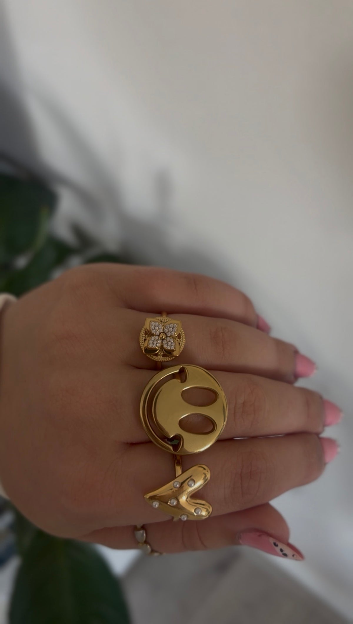 Klaver spinner ring