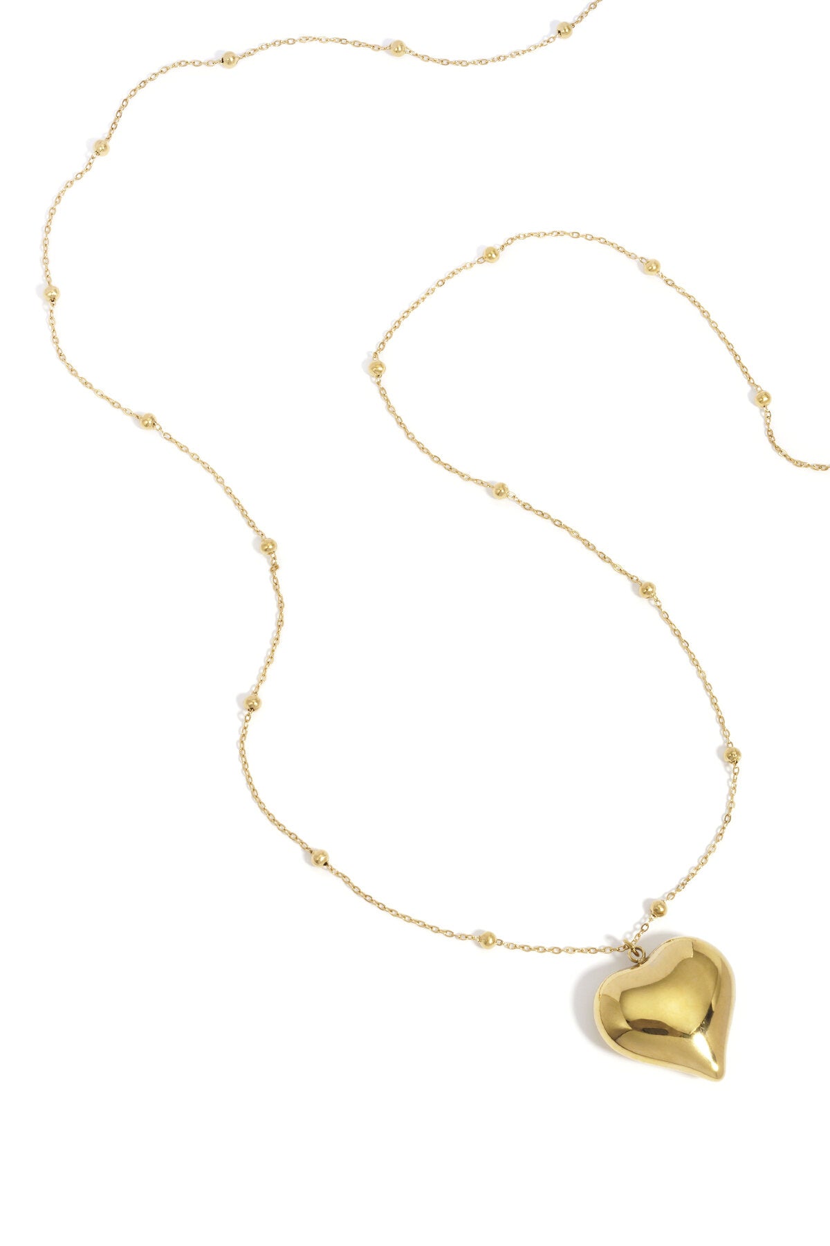 Lange hart ketting
