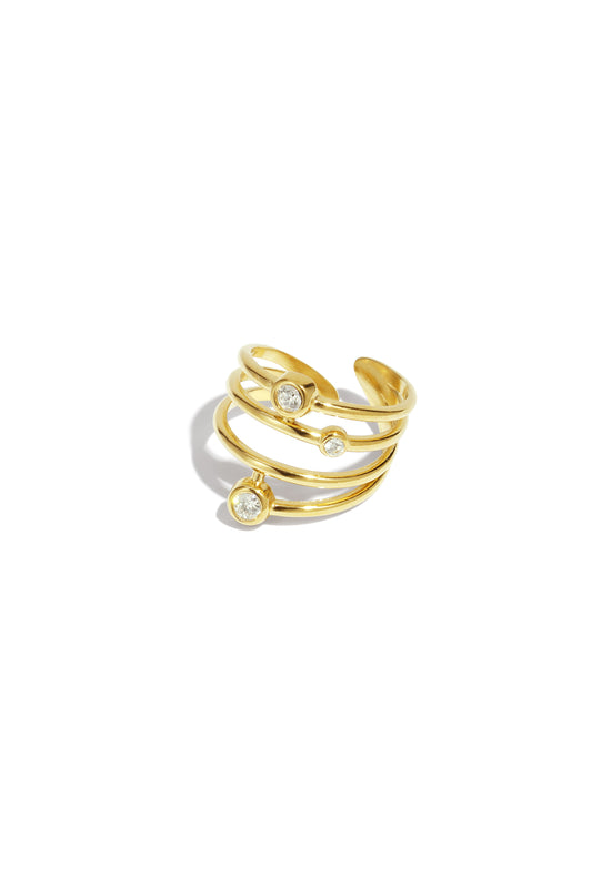 Statement diamant ring
