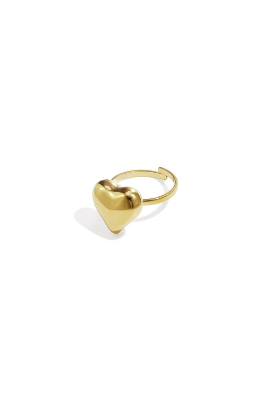 Big heart ring