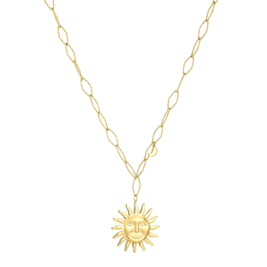 Lange ketting met zon
