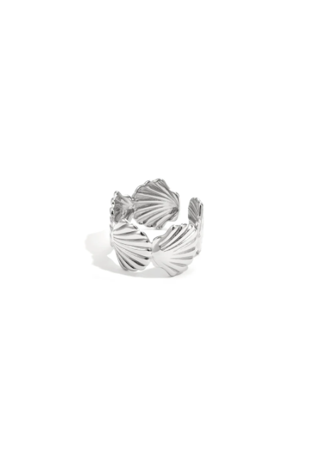 Chunky schelpen ring