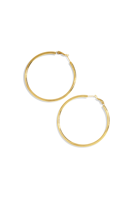 Basic hoops oorbellen