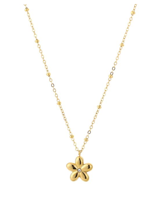 Mini bloem ketting