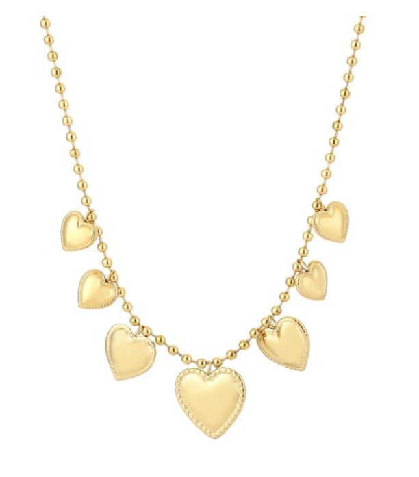 Hearts ketting