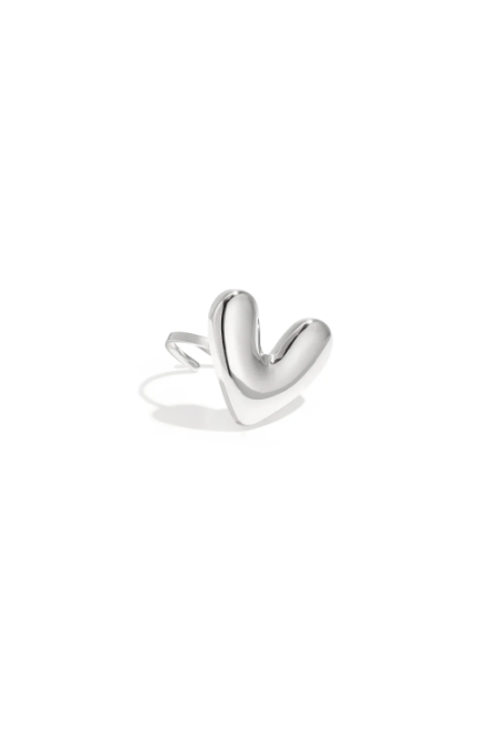 Funky hart ring