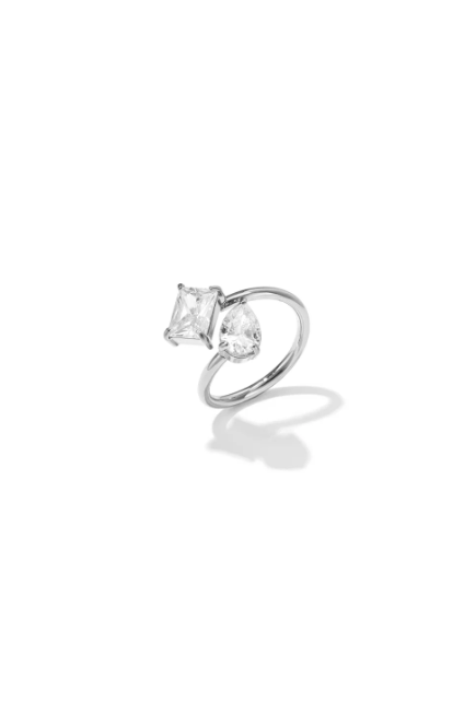 Double diamant ring
