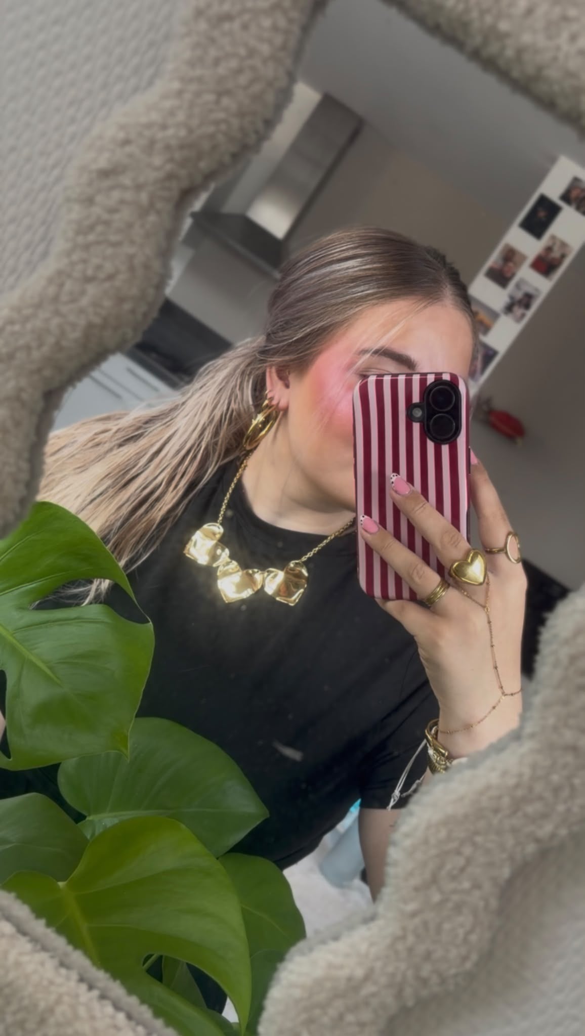 3 harten ketting
