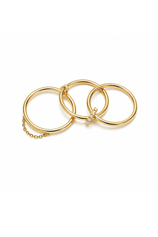 Triple ring
